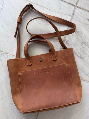 Portland Leather Mini Tote (Dakota)